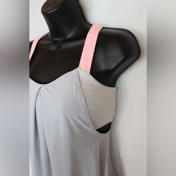 LULULEMON Rest Less Tank Heathered Light Grey - Picture 4 of 13